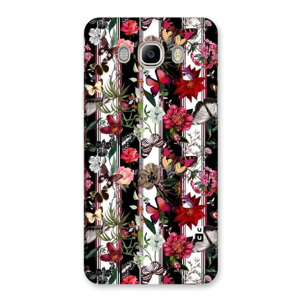 Butterfly Flowers Back Case for Galaxy On8
