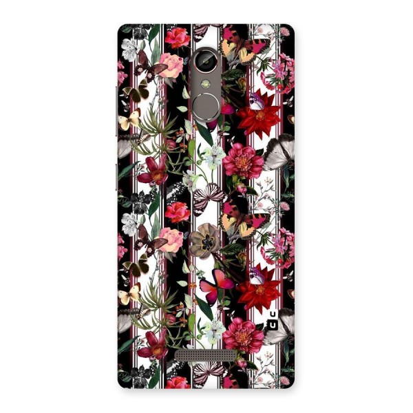 Butterfly Flowers Back Case for Gionee S6s