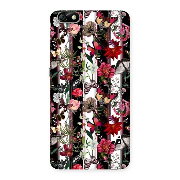 Butterfly Flowers Back Case for Honor 4X