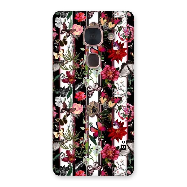 Butterfly Flowers Back Case for Le Max 2
