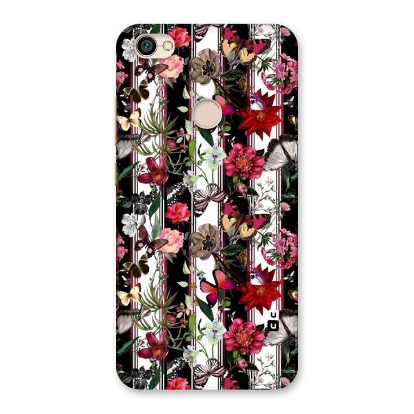 Butterfly Flowers Back Case for Redmi Y1 2017