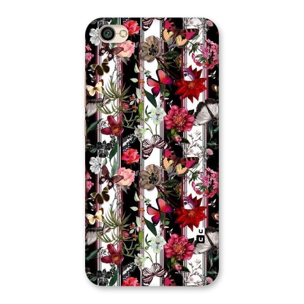 Butterfly Flowers Back Case for Redmi Y1 Lite