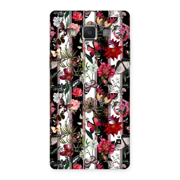 Butterfly Flowers Back Case for Samsung Galaxy A5