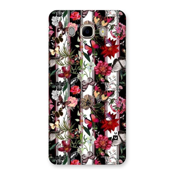 Butterfly Flowers Back Case for Samsung Galaxy J7 2016