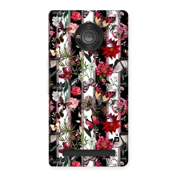 Butterfly Flowers Back Case for Yu Yuphoria