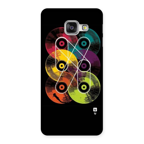 CD Tapes Back Case for Galaxy A3 2016