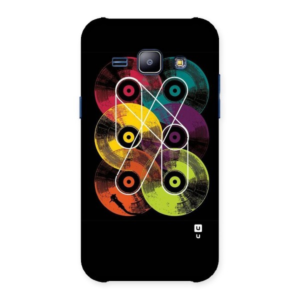 CD Tapes Back Case for Galaxy J1