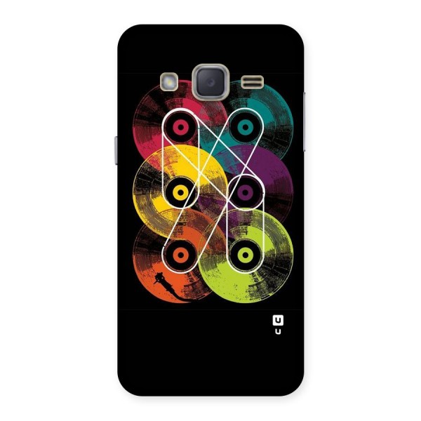 CD Tapes Back Case for Galaxy J2