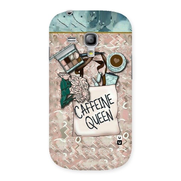 Caffeine Queen Back Case for Galaxy S3 Mini