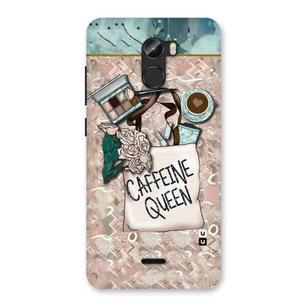 Caffeine Queen Back Case for Gionee X1