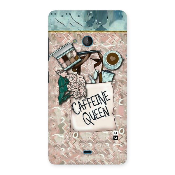 Caffeine Queen Back Case for Lumia 540