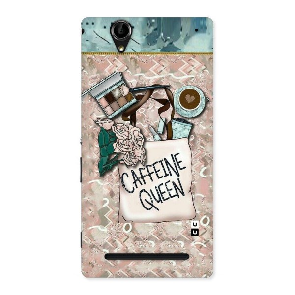 Caffeine Queen Back Case for Sony Xperia T2