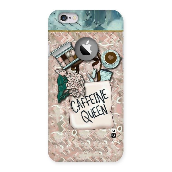 Caffeine Queen Back Case for iPhone 6 Logo Cut