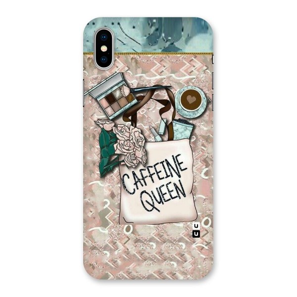 Caffeine Queen Back Case for iPhone X