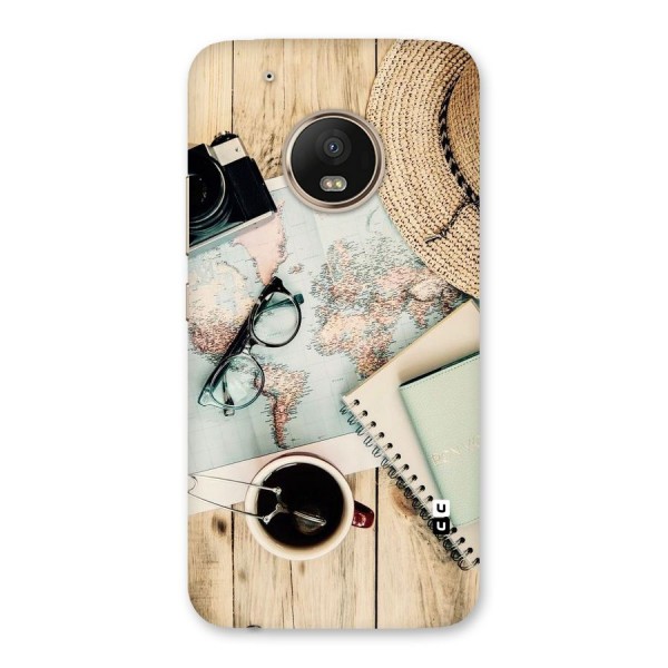 Camera Notebook Back Case for Moto G5 Plus