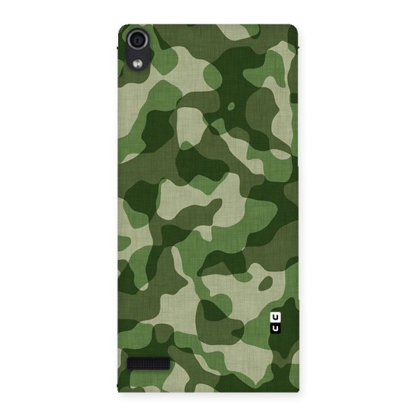 Camouflage Pattern Art Back Case for Ascend P6