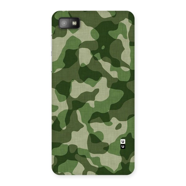 Camouflage Pattern Art Back Case for Blackberry Z10