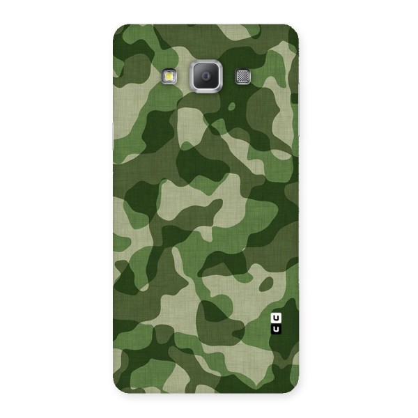 Camouflage Pattern Art Back Case for Galaxy A7