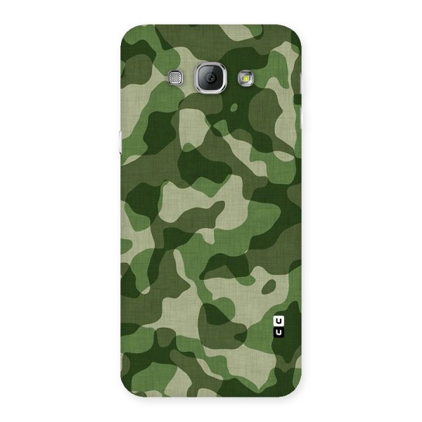 Camouflage Pattern Art Back Case for Galaxy A8