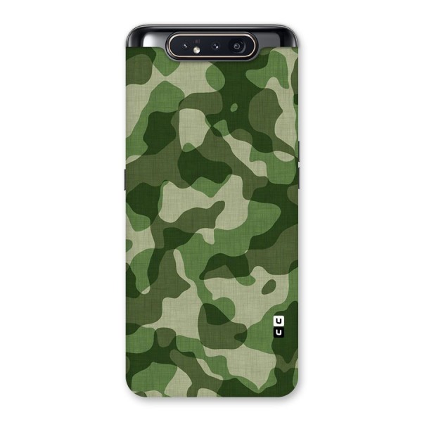 Camouflage Pattern Art Back Case for Galaxy A80