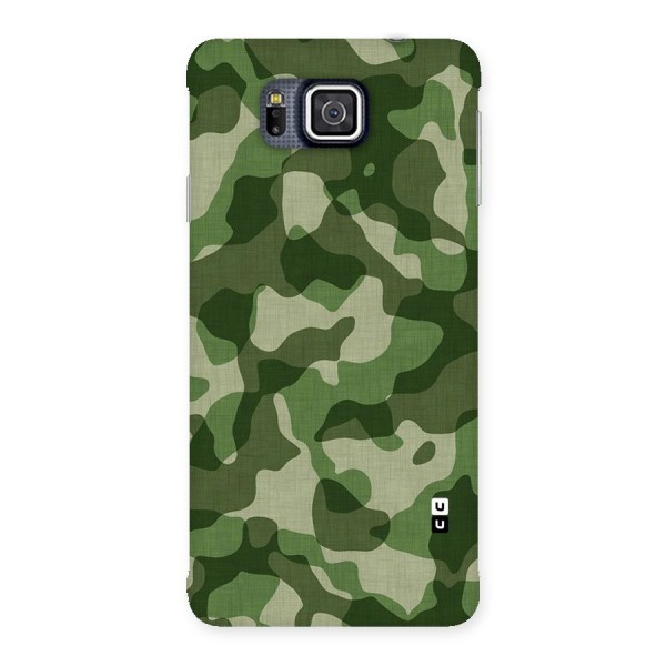 Camouflage Pattern Art Back Case for Galaxy Alpha