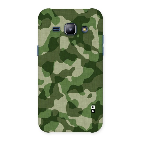 Camouflage Pattern Art Back Case for Galaxy J1