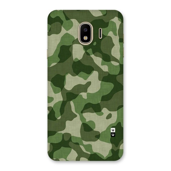 Camouflage Pattern Art Back Case for Galaxy J4