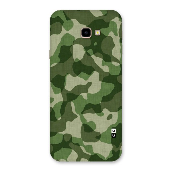Camouflage Pattern Art Back Case for Galaxy J4 Plus