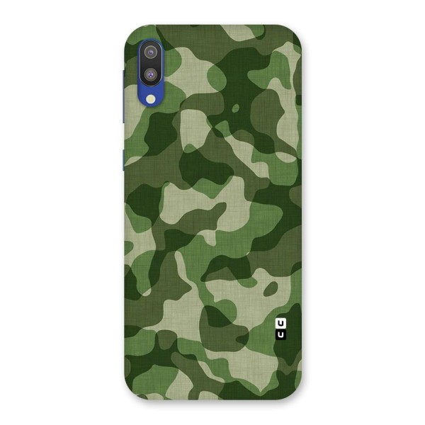Camouflage Pattern Art Back Case for Galaxy M10
