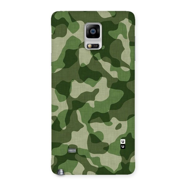 Camouflage Pattern Art Back Case for Galaxy Note 4