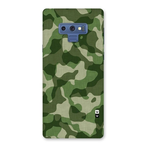 Camouflage Pattern Art Back Case for Galaxy Note 9