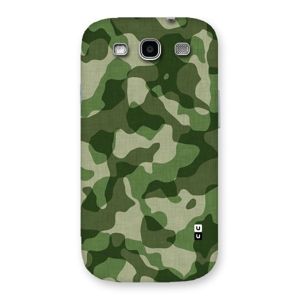 Camouflage Pattern Art Back Case for Galaxy S3