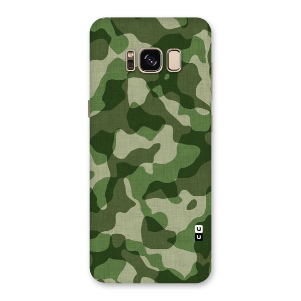 Camouflage Pattern Art Back Case for Galaxy S8