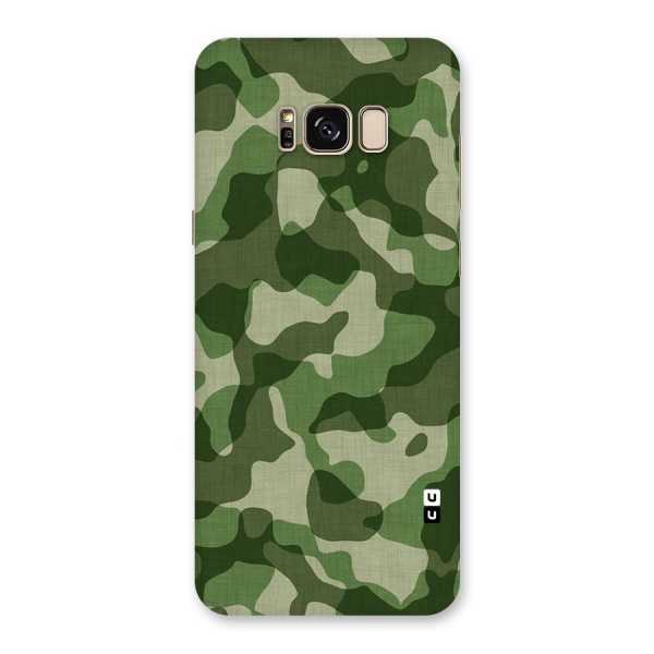 Camouflage Pattern Art Back Case for Galaxy S8 Plus