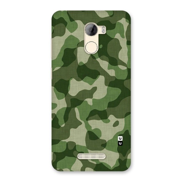 Camouflage Pattern Art Back Case for Gionee A1 LIte