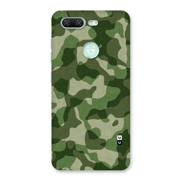 Camouflage Pattern Art Back Case for Gionee S10