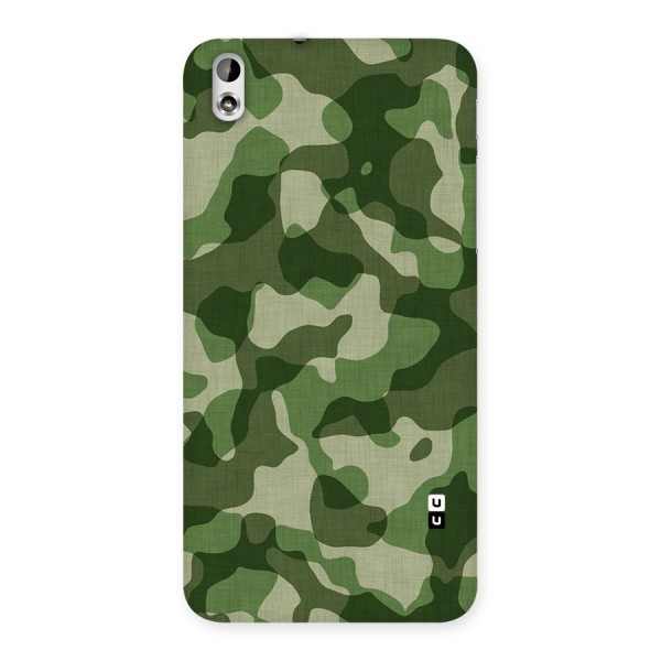Camouflage Pattern Art Back Case for HTC Desire 816