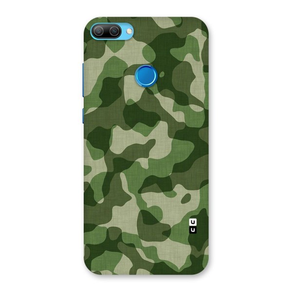 Camouflage Pattern Art Back Case for Honor 9N