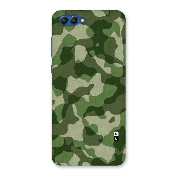 Camouflage Pattern Art Back Case for Honor View 10