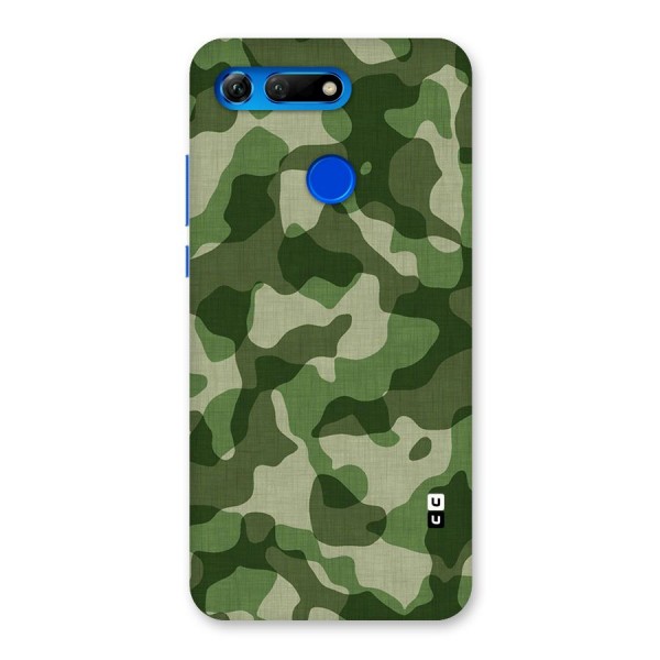 Camouflage Pattern Art Back Case for Honor View 20