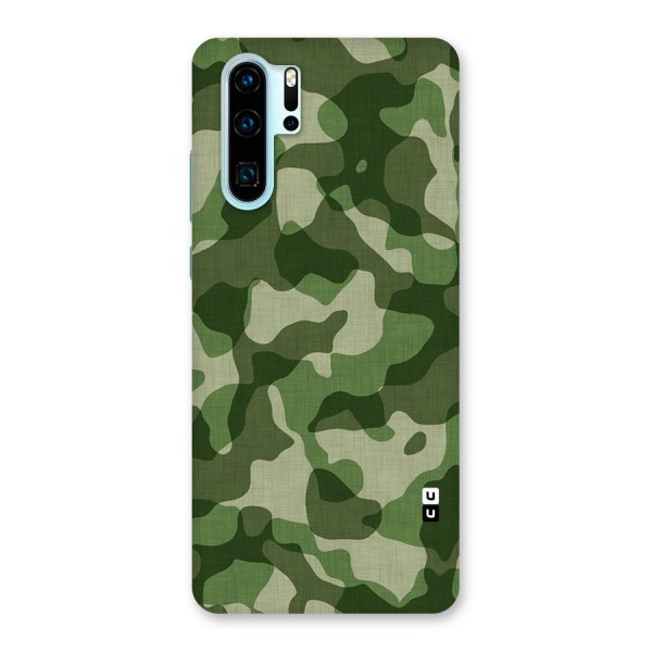 Camouflage Pattern Art Back Case for Huawei P30 Pro