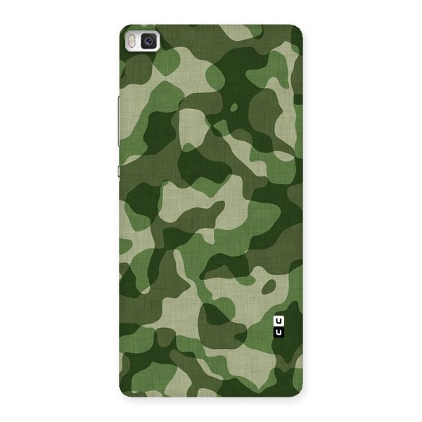Camouflage Pattern Art Back Case for Huawei P8