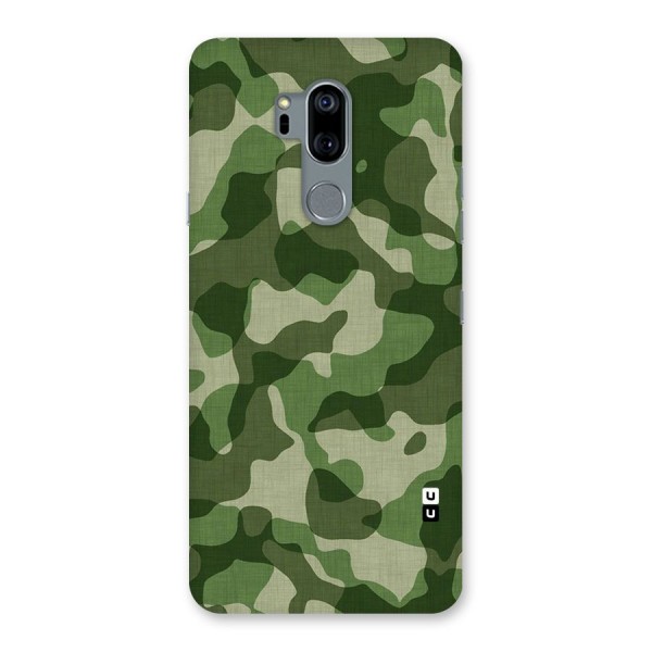 Camouflage Pattern Art Back Case for LG G7