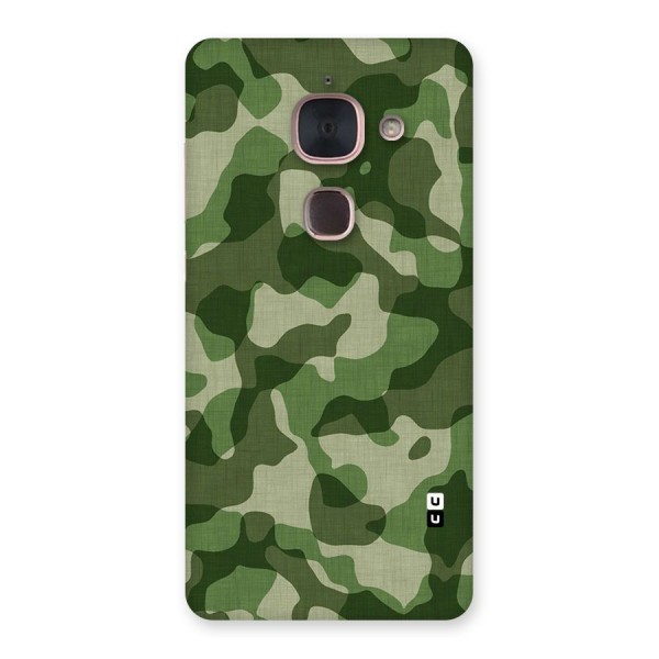 Camouflage Pattern Art Back Case for Le Max 2