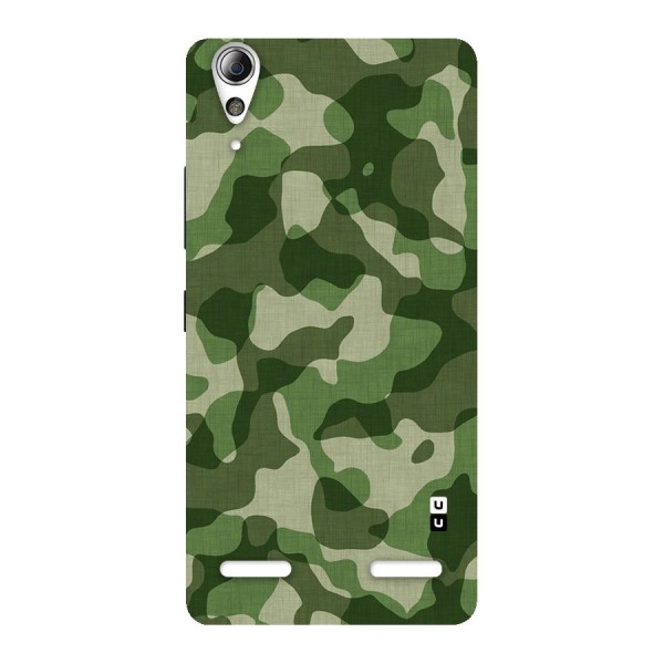 Camouflage Pattern Art Back Case for Lenovo A6000 Plus