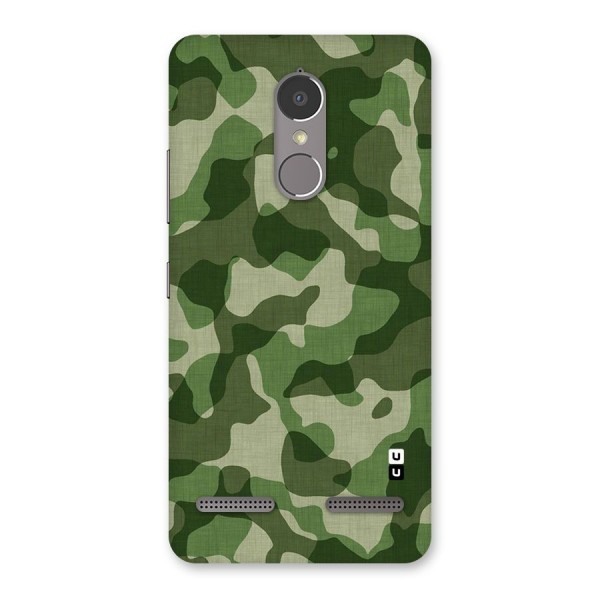 Camouflage Pattern Art Back Case for Lenovo K6