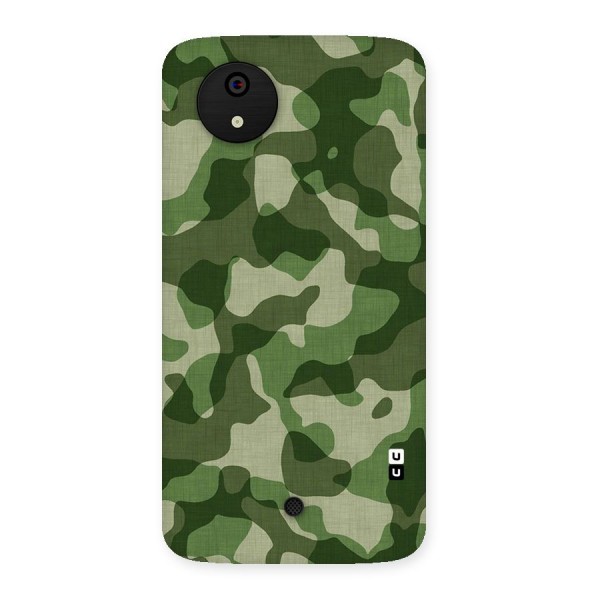 Camouflage Pattern Art Back Case for Micromax Canvas A1