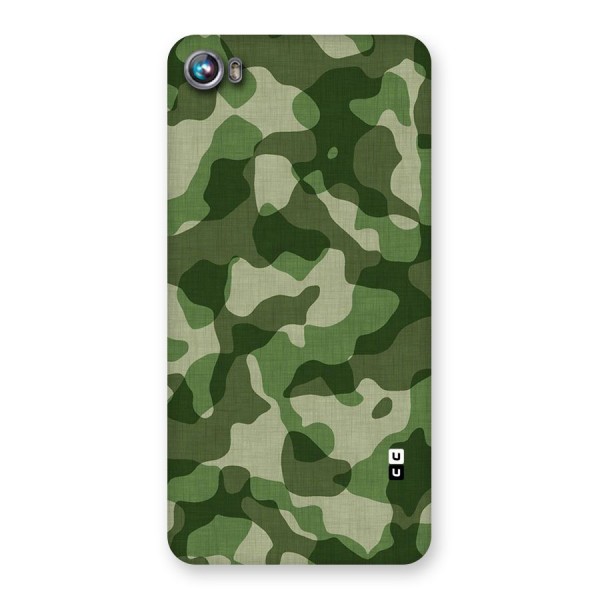 Camouflage Pattern Art Back Case for Micromax Canvas Fire 4 A107