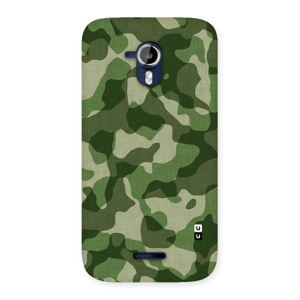 Camouflage Pattern Art Back Case for Micromax Canvas Magnus A117