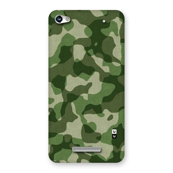 Camouflage Pattern Art Back Case for Micromax Hue 2